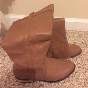 Rampage tan boots